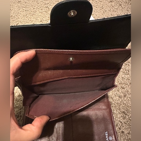 Chanel Classic Flap Long Wallet Quilted Black with COA - Picture 5 of 11